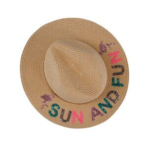 Simply Southern Sun And Fun Beach Fedora Style Soft Hat